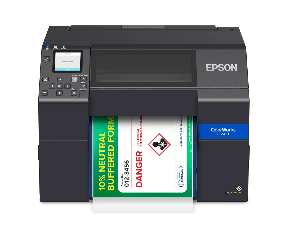 Epson ColorWorks C6500 color label printer